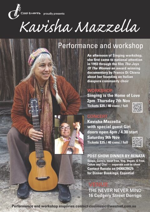 Kavisha Mazella – Healing Songs Workshop